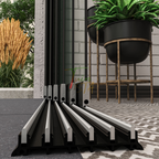 6-Rail Glazen Schuifwand tot 605 cm
