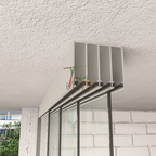 4-Rail Glazen Schuifwand tot 405 cm