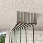 6-Rail Glazen Schuifwand tot 605 cm