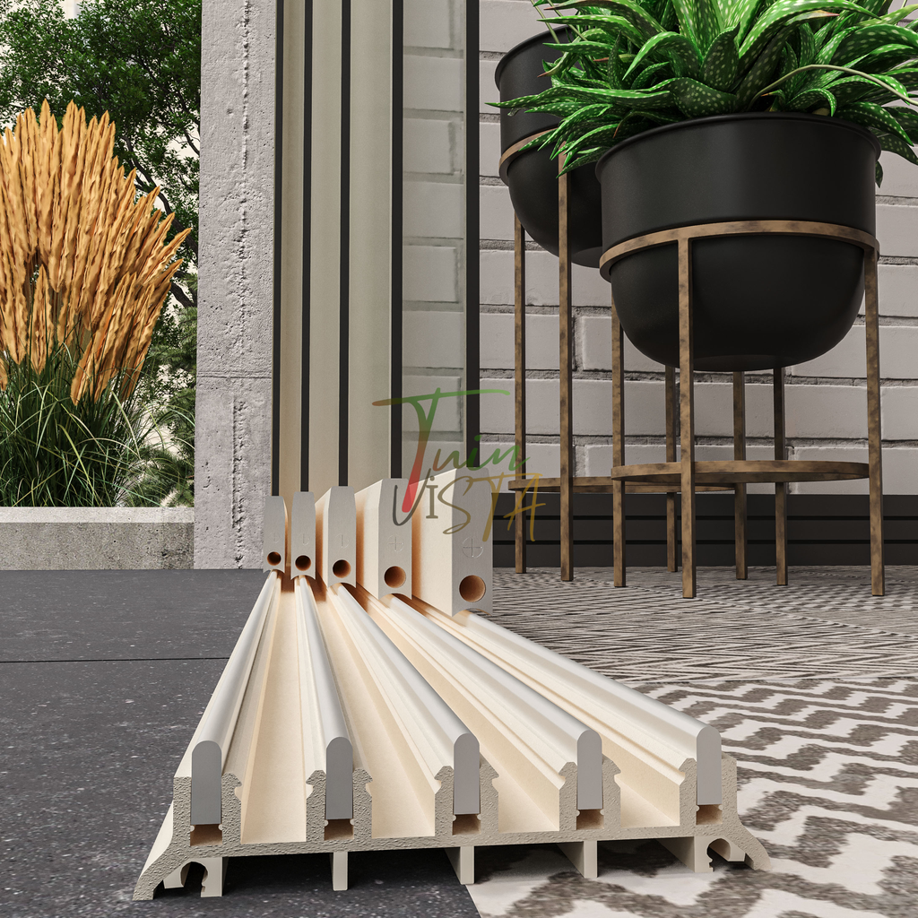 5-Rail Glazen Schuifwand tot 505 cm