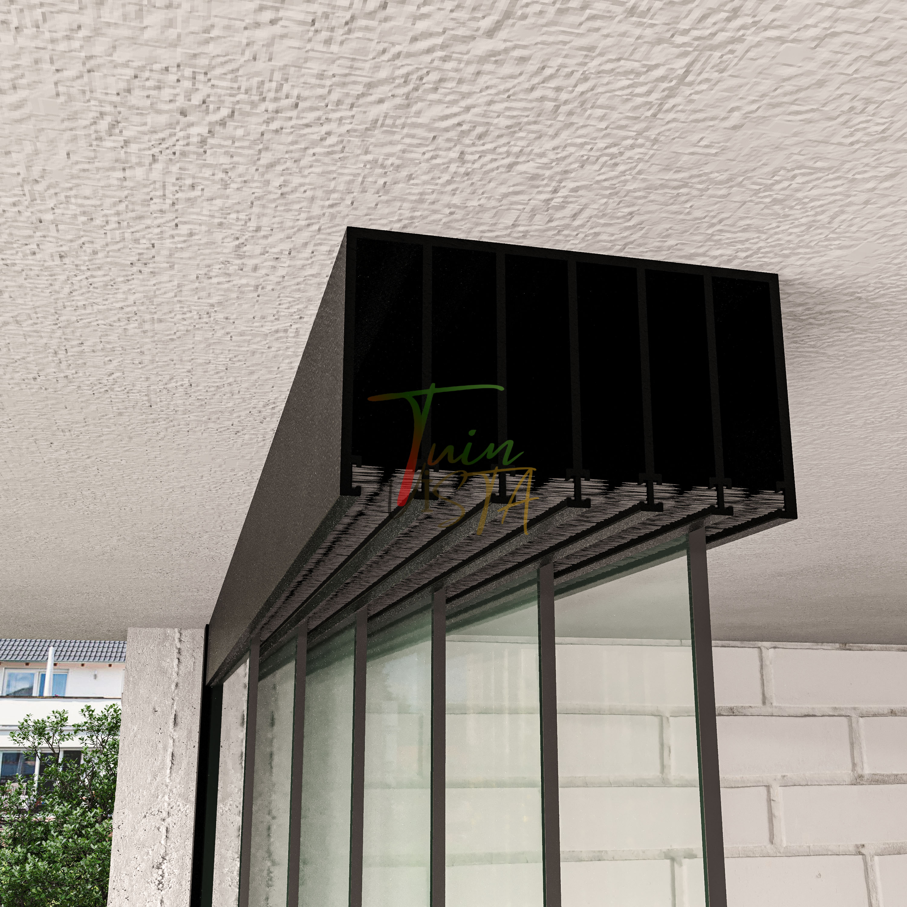 6-Rail Glazen Schuifwand tot 605 cm