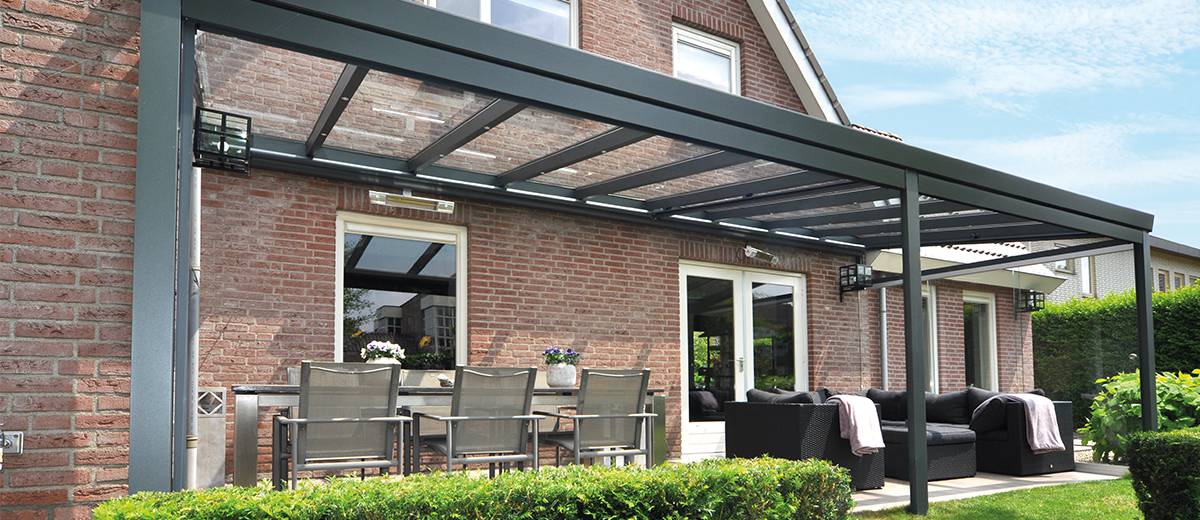 Veranda 4 meter breed en 3 meter diep